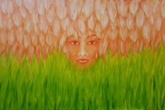 Brigitte Beer, Ölgemälde auf Leinwand,
60 x 100 cm